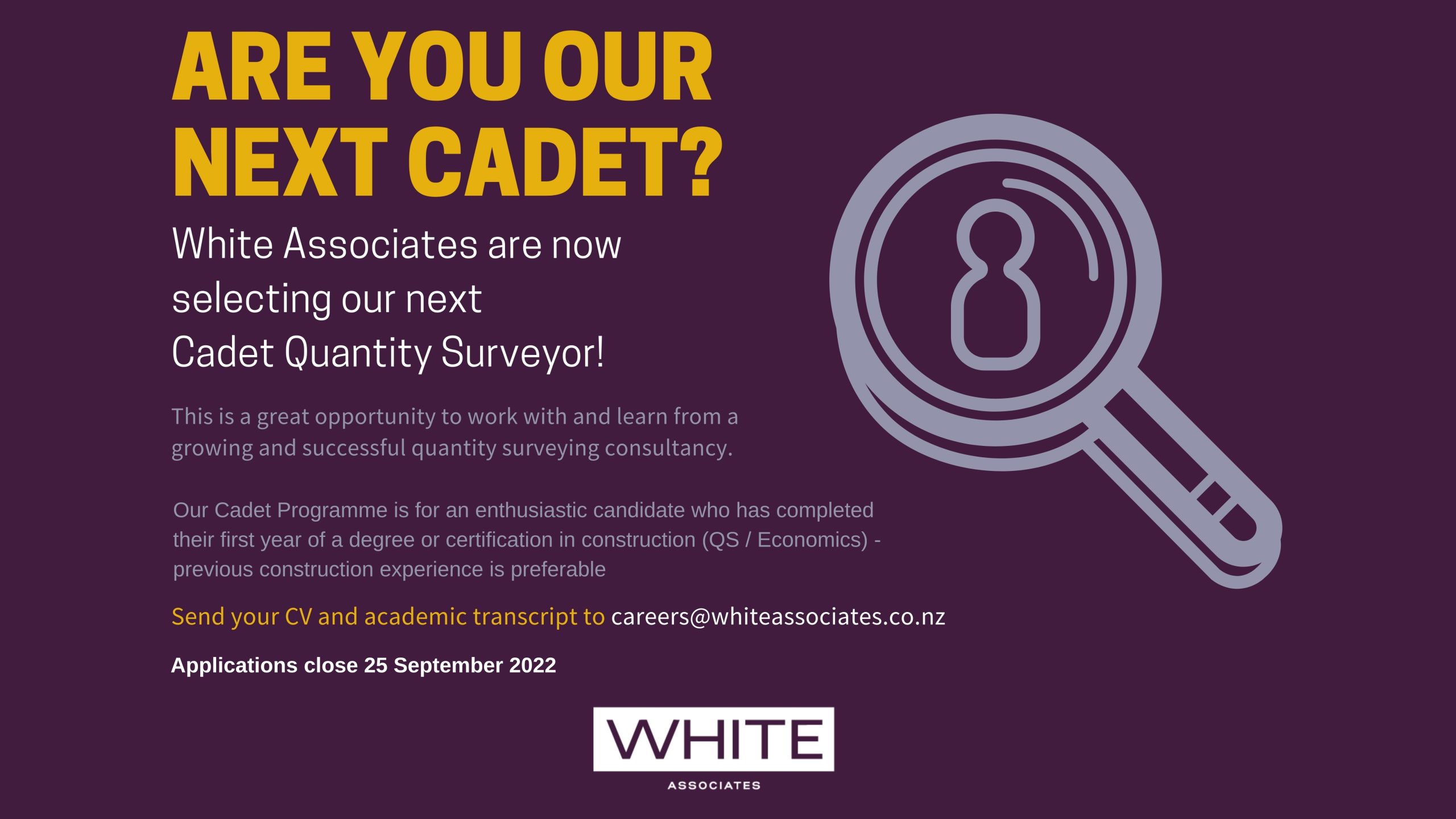 Cadet Programme - White Associates